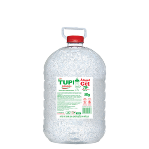 Alcool 70 Inpm 5KG Gel Tupi